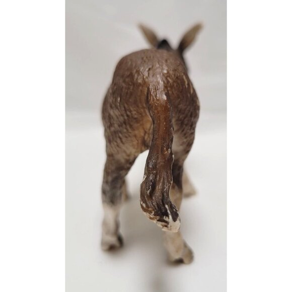 Vintage 1989 Schleich Hand-Painted Resin Donkey Figurine Toy 13212 - READ - Picture 5 of 9